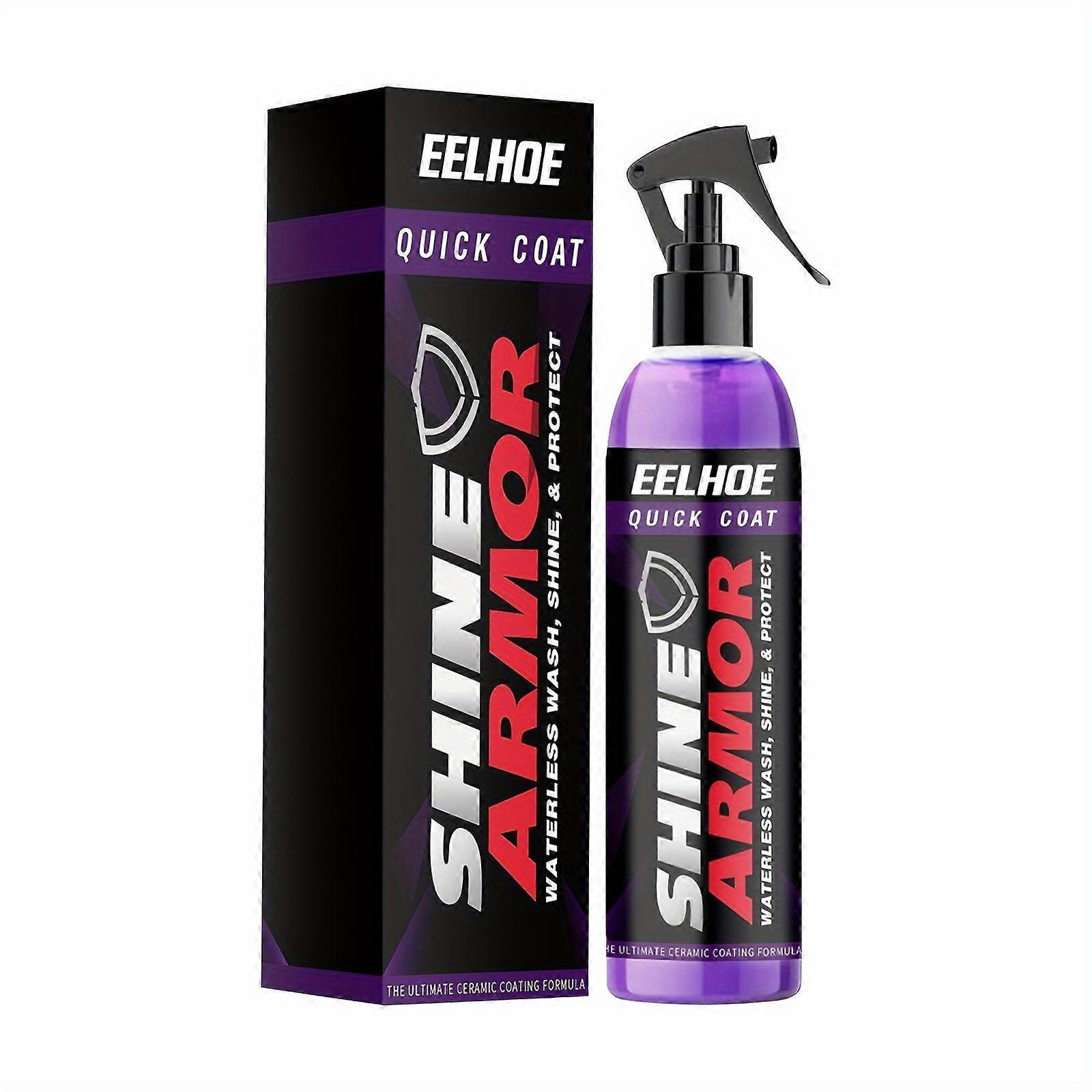 1pc 3.38oz Car Nano Coating Paint Surface Shiny Crystal Wax Spray, Used For Car Care Polishing Purple Coating Agent
