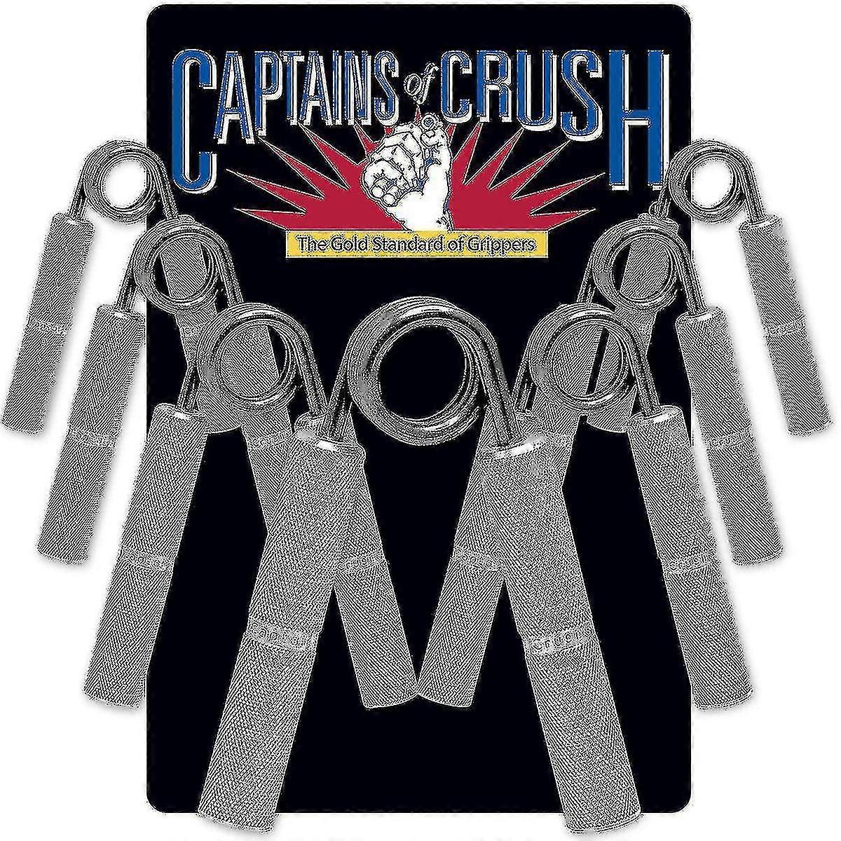 クラッシュハンドグリッパーのキャプテン-60〜365ポンドの強度を選択-Cocグリップトレーナー高品質