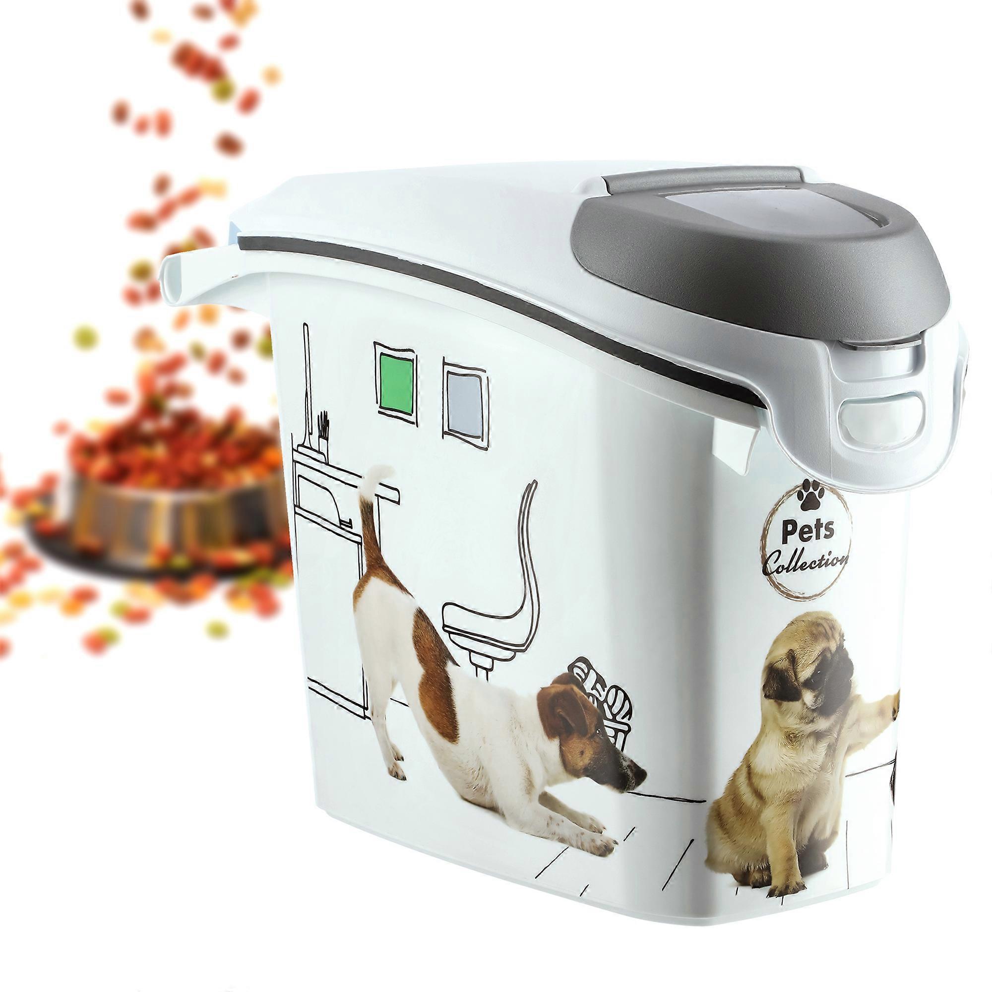 CURVER Hundefoderbeholder 6 kg 15L Låsbar