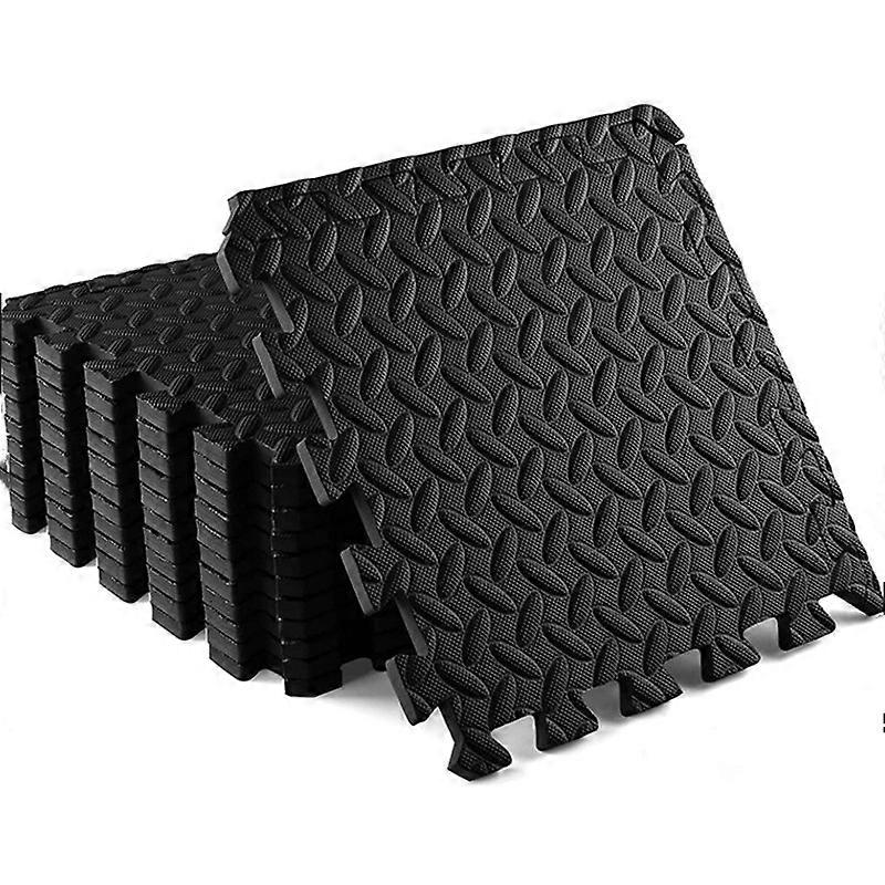 10pcs Gym Flooring Mat, Foam Exercise Mats, Interlocking Puzzle EVA Floor Tiles, Non slip Rubber Cushion For Home WorkoutAdhesives (30x30cm)