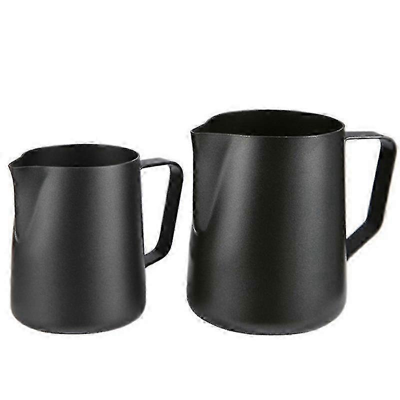 600ml Brocca schiuma di latte In acciaio inossidabile Crema caffè Arte Fare tazze per Macchiato Cappuccino Latte