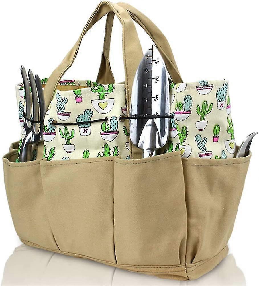 Canvas Garden Tool Storage Bag For Gardeners Regular Size Tool Storage