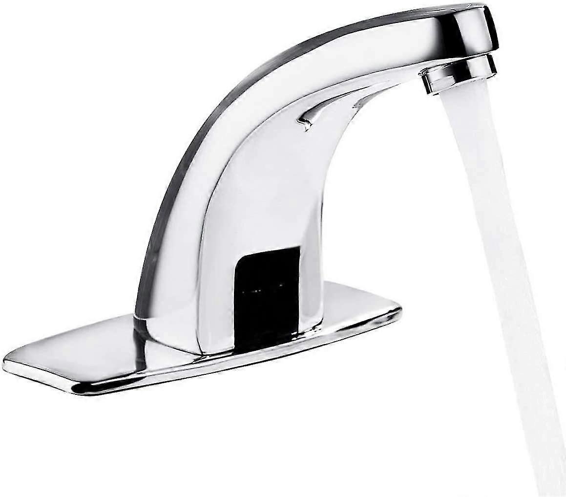 Automatic Infrared Sensor Faucet, Zinc Alloy Smart Touchless Sink Faucet Kitchen Bathroom Water Tap (type Of 1 )