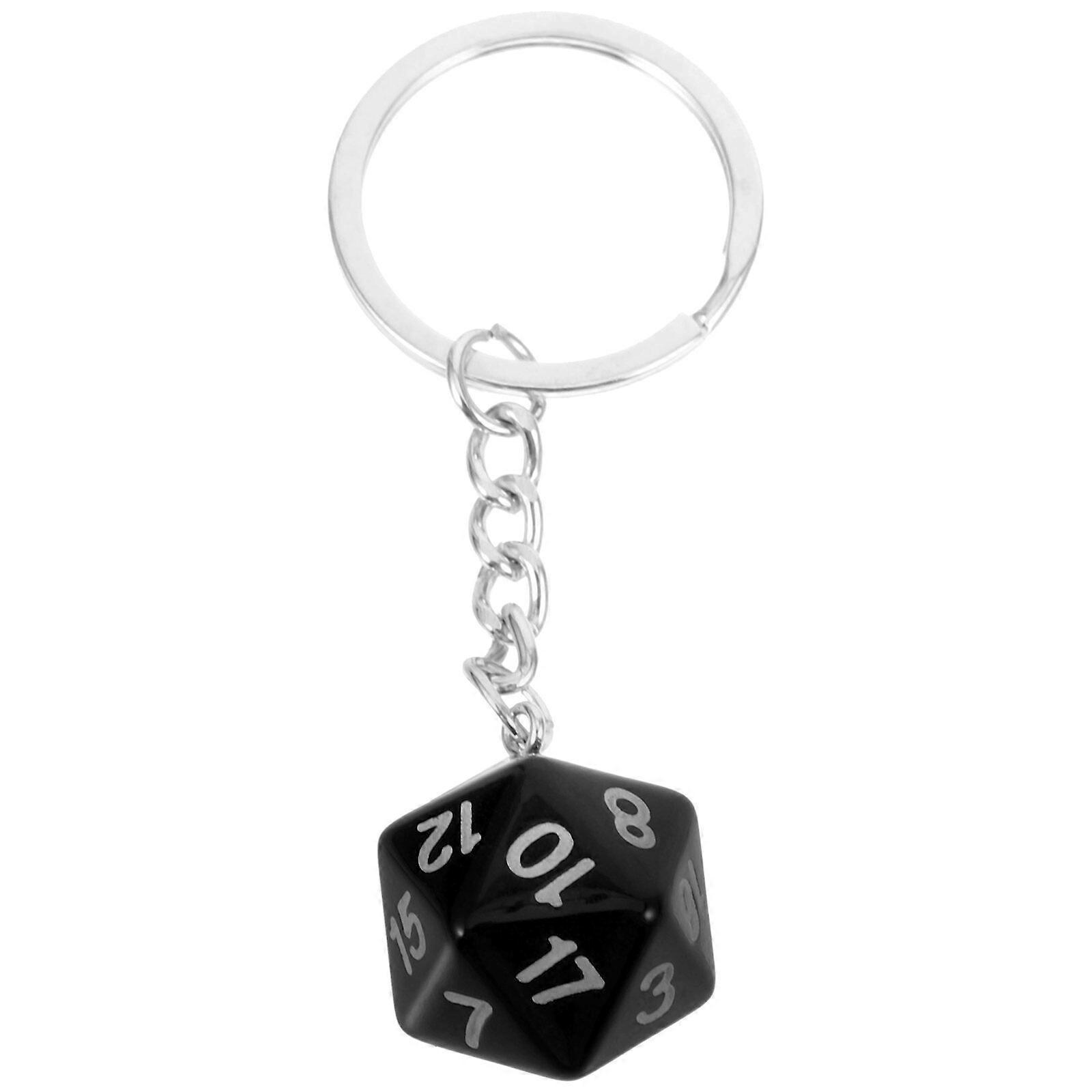 Key Chain Dice Shape Backpack Key Pendant Purse Keychain Small Keychain Decor