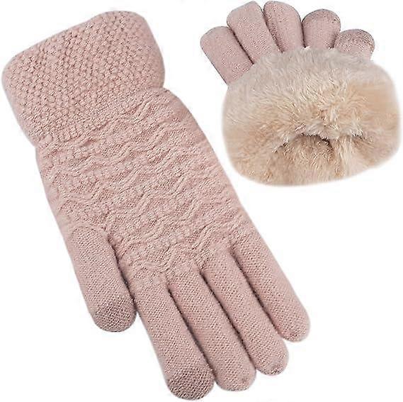 Women's Winter Warm Touch Screen Gloves Fleece Lined Glove