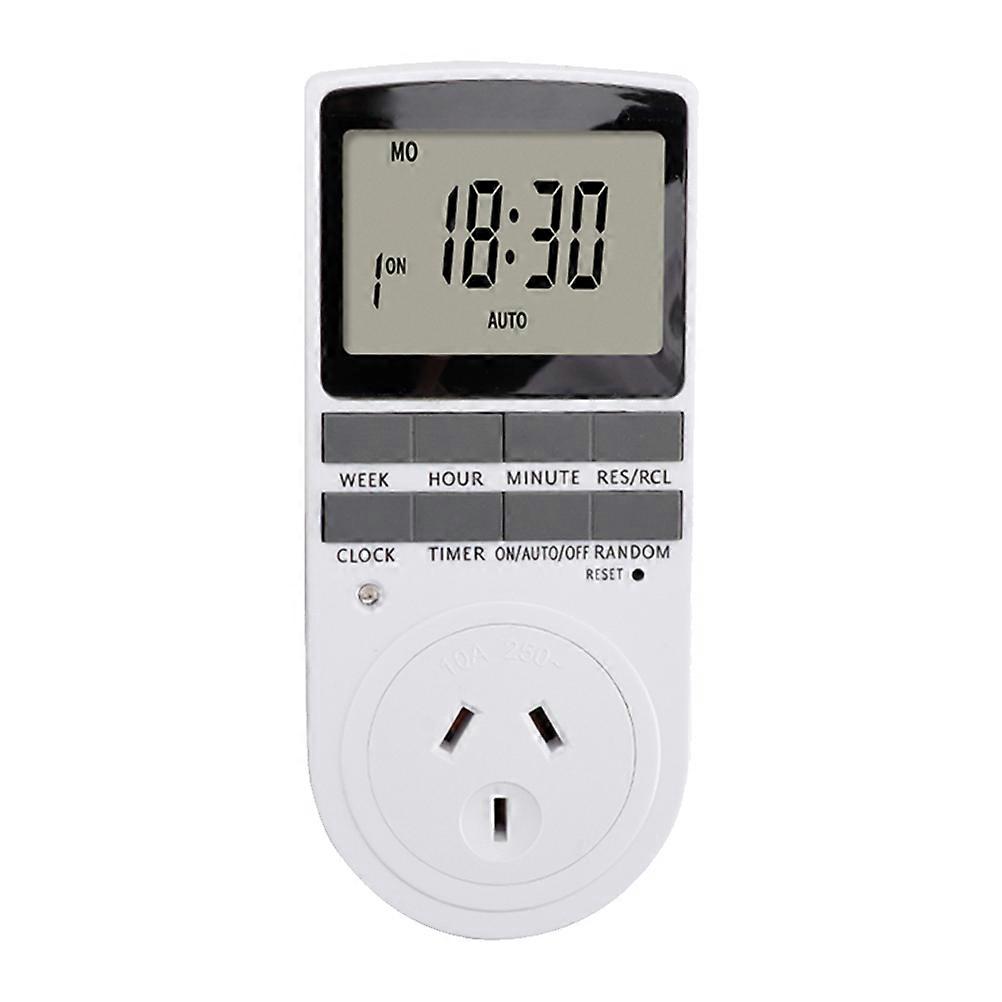 Programmable Digital Timer Outlet Electronic Digital Timer Socket AU Plug