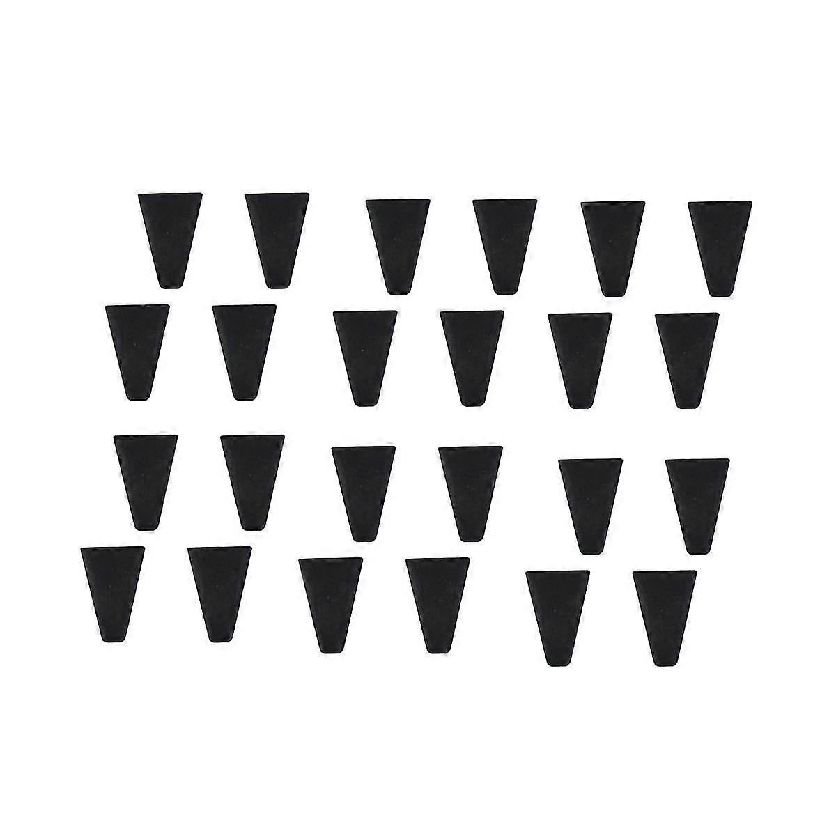 24pcs Replacement Rubber For Dehydration Rack Dishwasher High Corner Cleaning Pad Non-scratch Prote