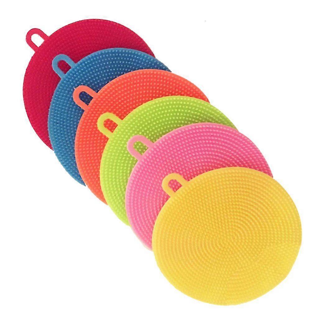 Soft Silicone Cleaning Brush Sponge