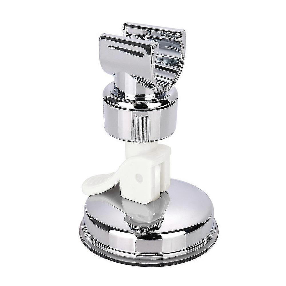 Shower Head Handset Holder Chrome Bathroom Wall Mount Adjustable Suction Bracket - PW