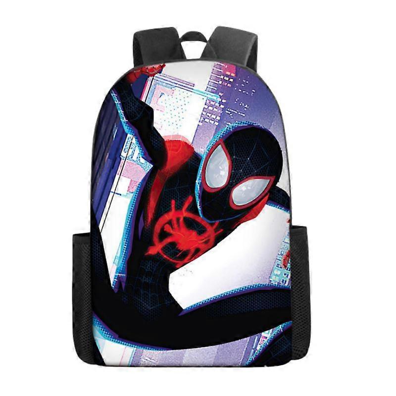 Marvel Spider-man Backpack Primary And Secondary School School Bag Large Capacity Anime Cartoon Backpack Lunch Bag