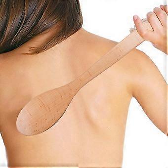Körperbürste / Badebürste, Rückenschrubber mit Naturborsten mit langem Holzgriff für Cellulite und Peeling, verbessern die Durchblutung und fördern gesunde S