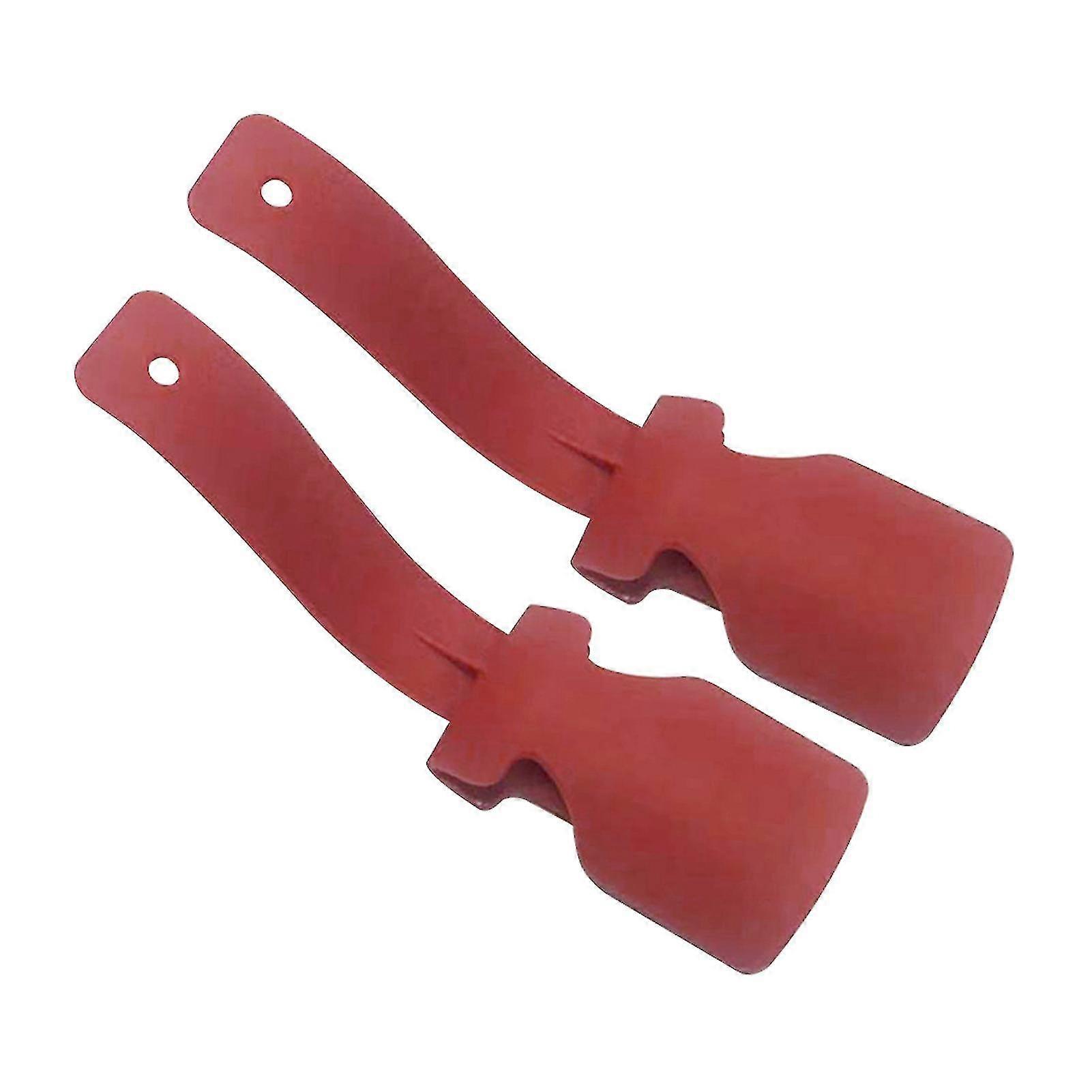 2pcs/pack Accessories Curved Long Handle Helper Unisex Shoe Horn Lifter Tool