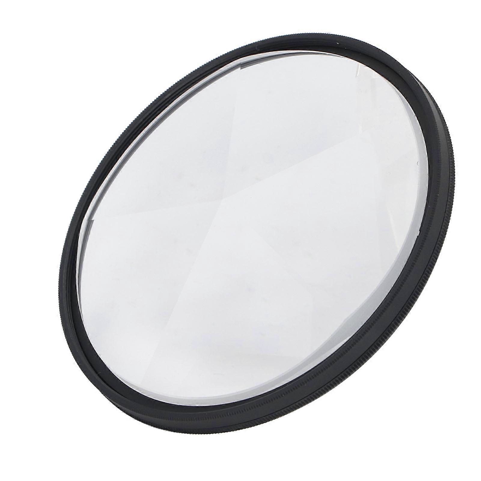 77MM Pentaprism Filter Special Effect Prism Variable Subject Quantity Photography Lens Filter for Digital SLR Camera 