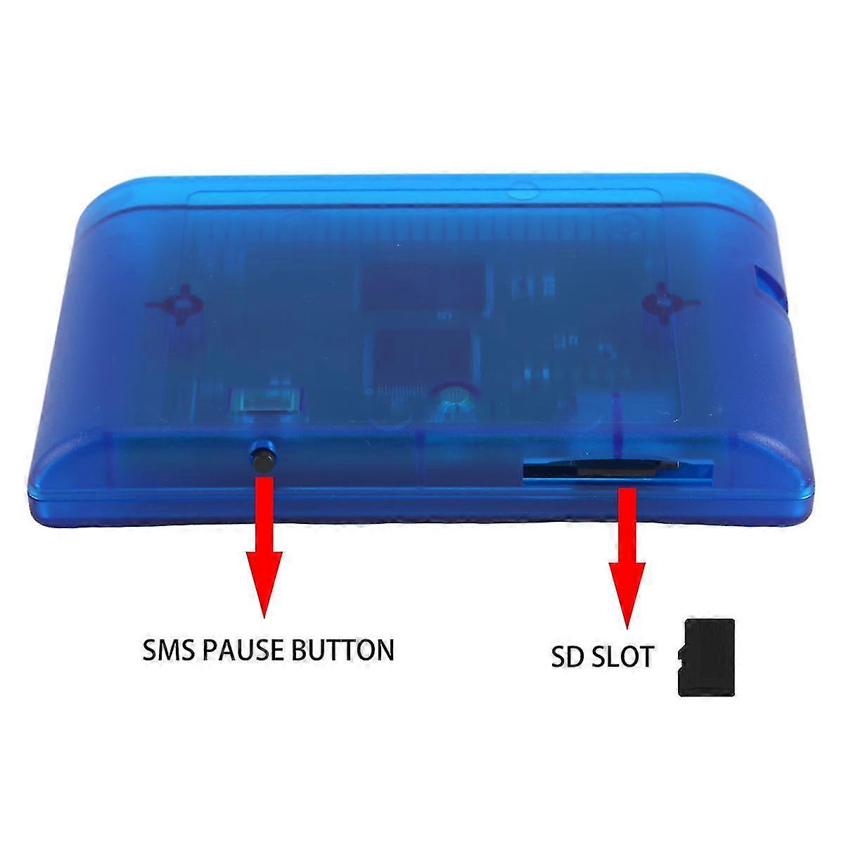 Voor Megadrive 1000 In 1 Remix Game Us/jp/eu Drive Game Console Blauw