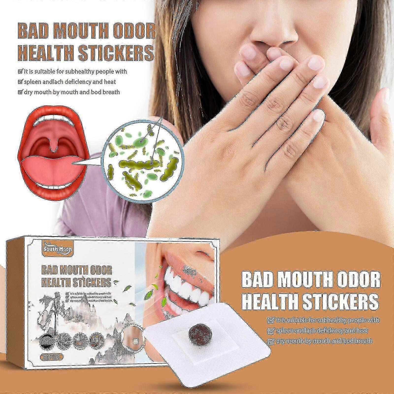 Patch de nettoyage de la bouche Patch de nombril de bouche propre Odeur de bouche fraîche Soins de l’haleine fraîche P