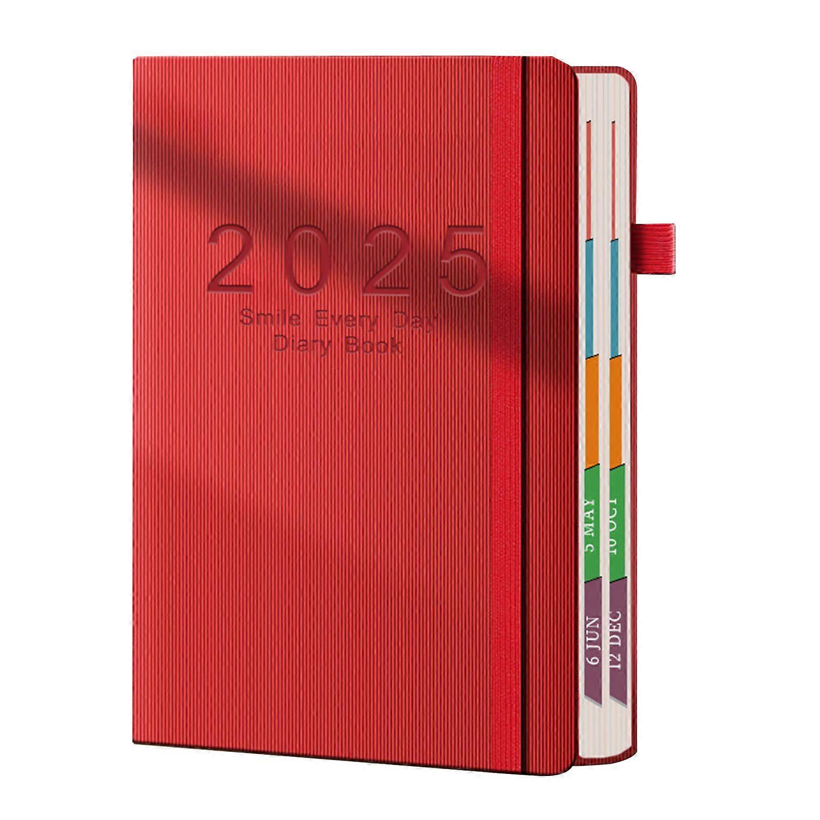 2025 Daily Planner Notebook One Page Per Day Jan-Dec 2025 365 Pages Appointments Organization Yearly Daily Journal
