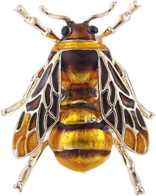 Enamel Cicada Brooch, Unique Insect Design for Accessories