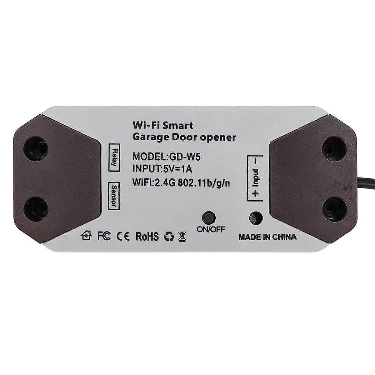 WiFi Smart Garage Door Opener Switch Garage Door Controller APP Remote Control No Hub Require