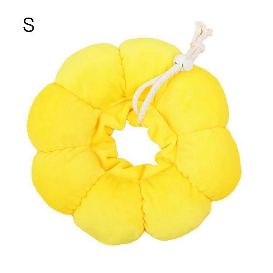 猫と犬のための快適なエリザベス朝のソフトカラー - ひまわりコーン