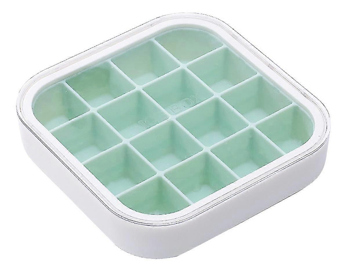 Ice Tray With Silicone Lid Homemade Mould Home Made Silicone Ice Compartment With Lid Square Ice Compartment Homemade Model 16 Compartment Ice C