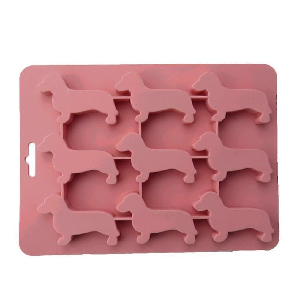 Animal Ice Cube Mold And Tray pink