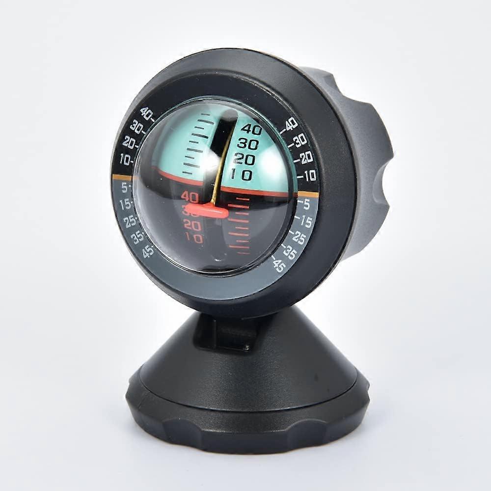 Inclinometer for the car Plastic, Black