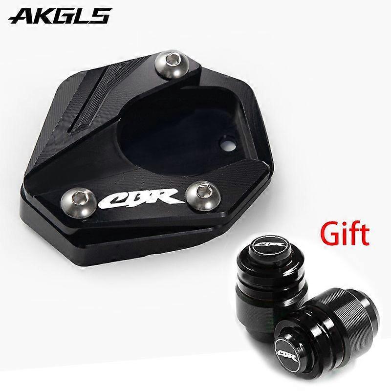 For HONDA CBR650R CBR650F CBR 650R CBR500R 2013-2023 2024 Motorcycle Tire Valve Cap Kickstand Foot Enlarger Side Stand Extension