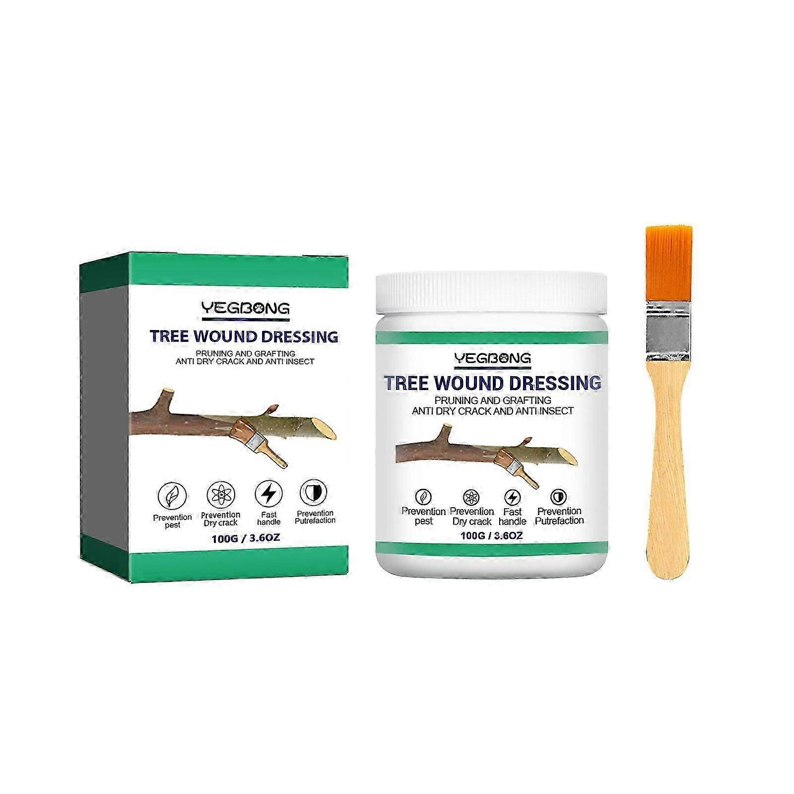 Tree Wound Healing Agent: Plant Ointment for Seedlings, Fruit Trees, and Trees, Promotes Healing and Root Growth