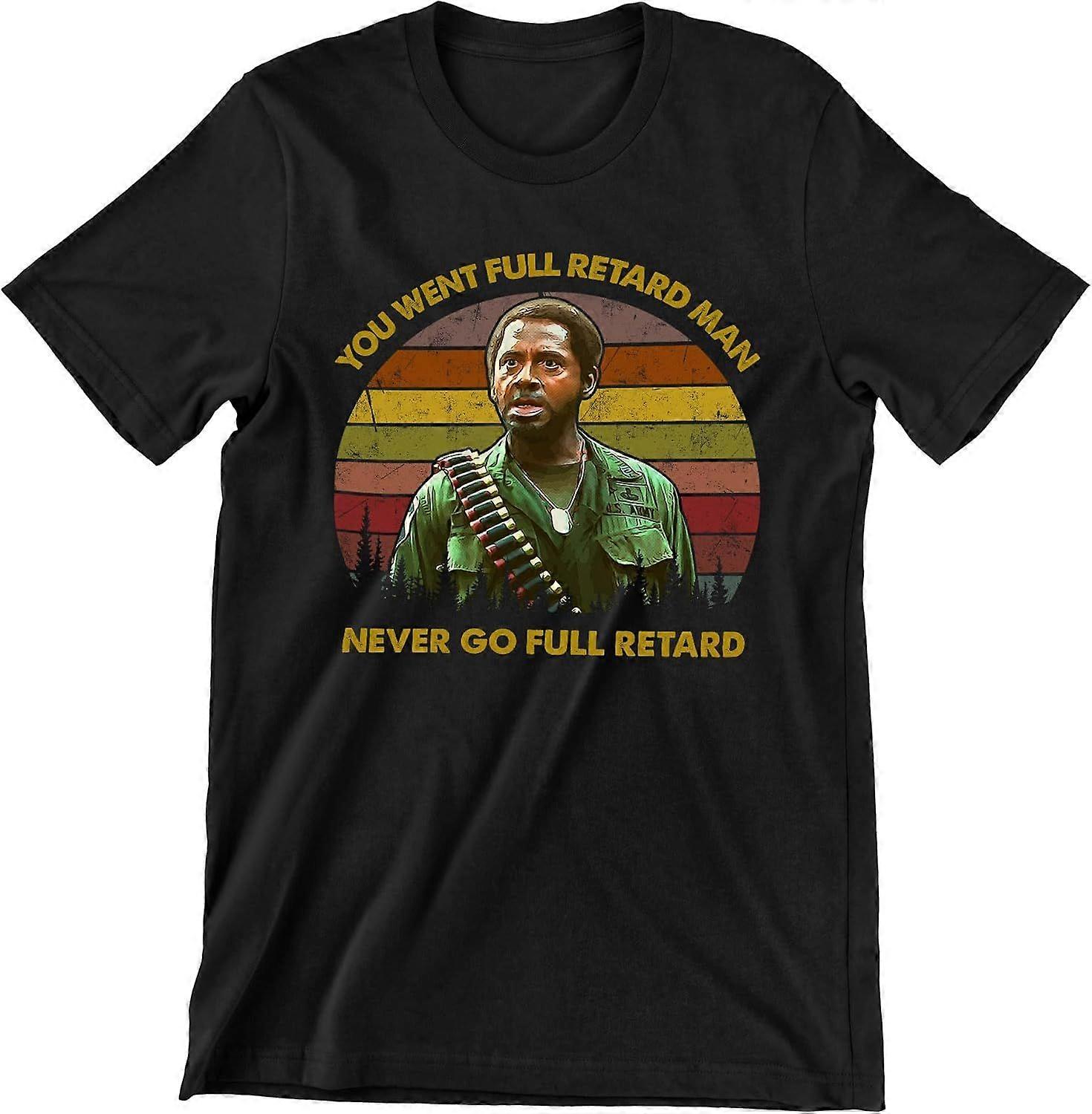 تروبيك ثاندر كيرك لازاروس لقد ذهبت متخلف بالكامل رجل لا تذهب أبدا متخلف كامل تي شيرت للجنسين مقاسات S-3XL تي شيرت رجالي T2311