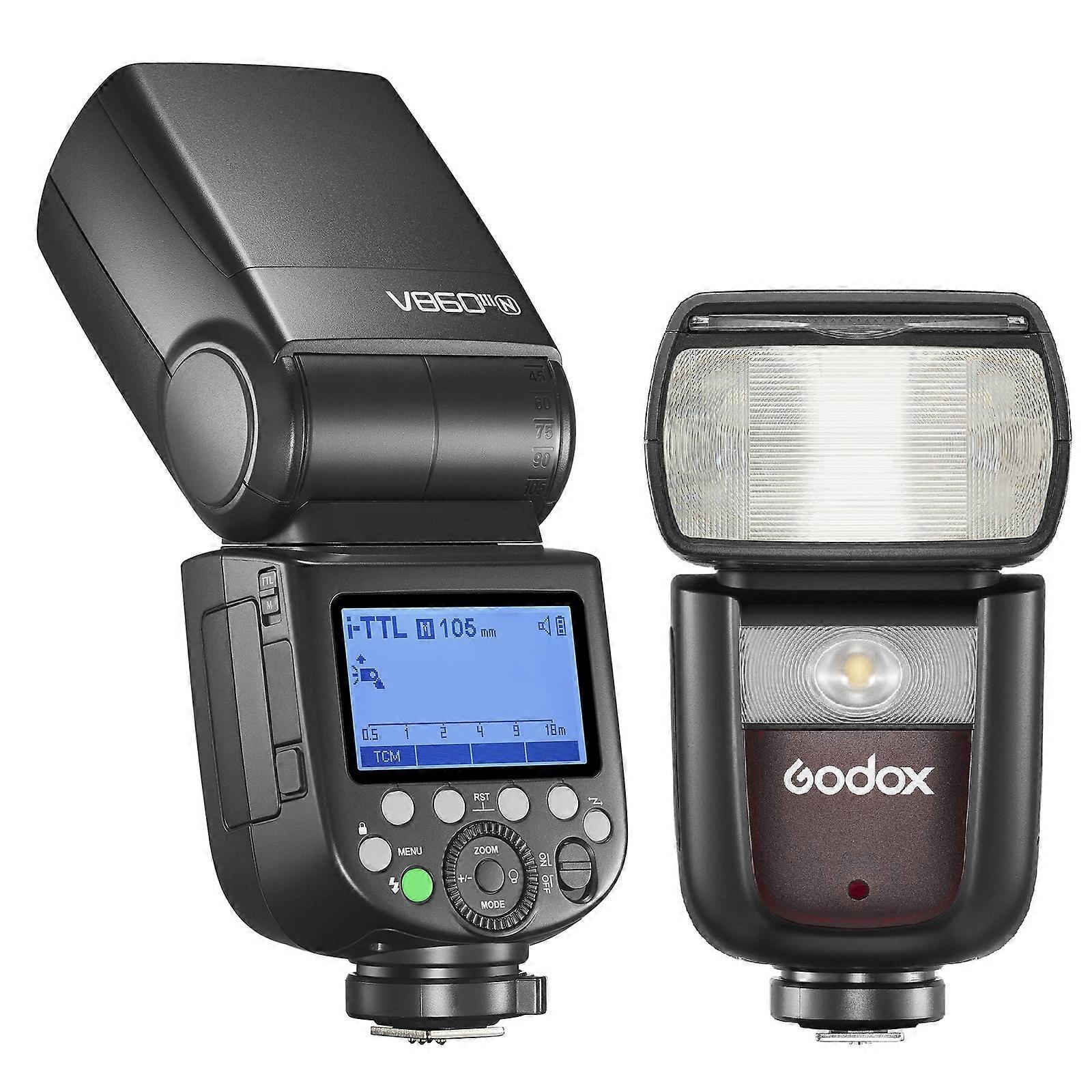 Godox V860 III-N Speedlite flash wireless TTL II HSS a 2,4 GHz per Nikon