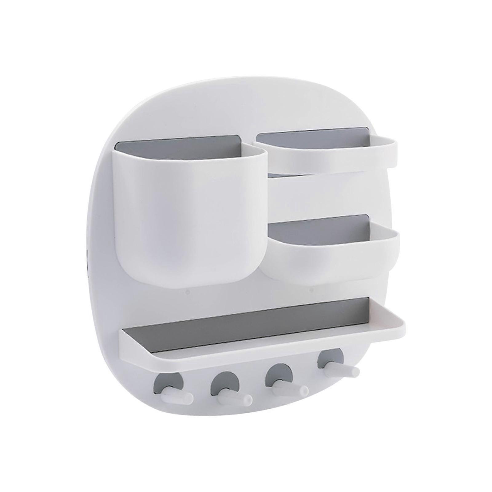 Self-adhesive Side Storage Box Wall-mounted Remote Control Bracket Office Bracket Pen Multi-function Storage Rack Bedroom Bathroom Supplies