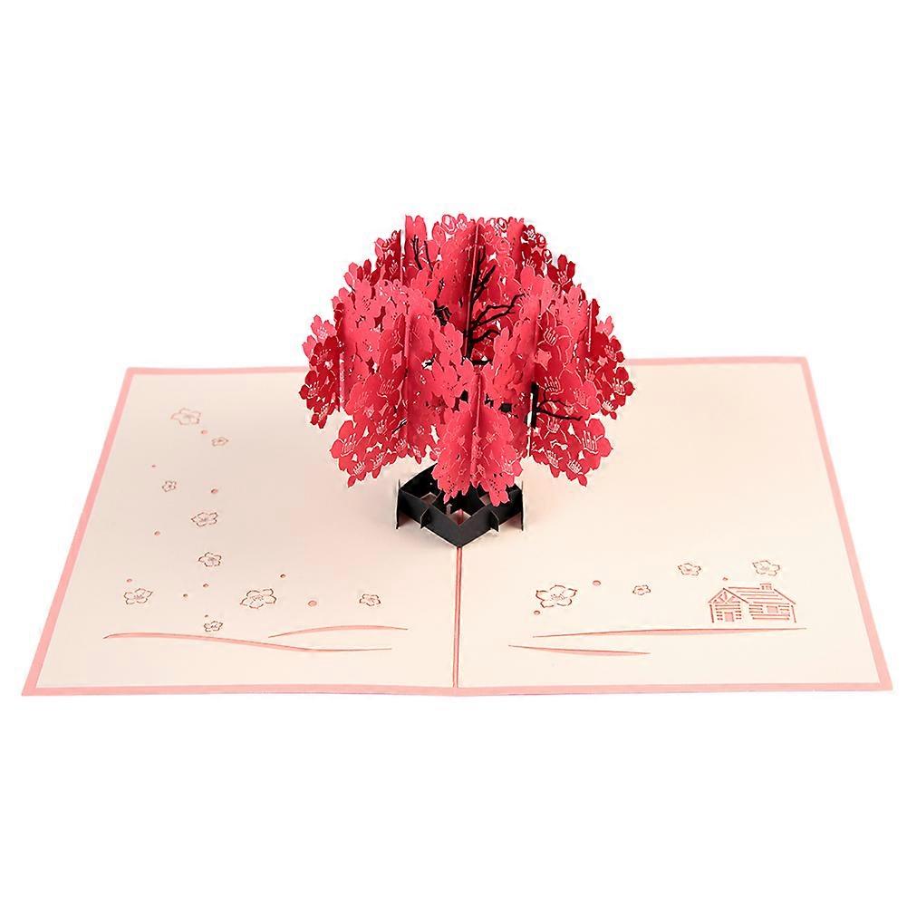 3D Pop-Up Greeting Card for Birthday and Valentine’s Day, Handmade, Colorful Design, Unique Gift Idea