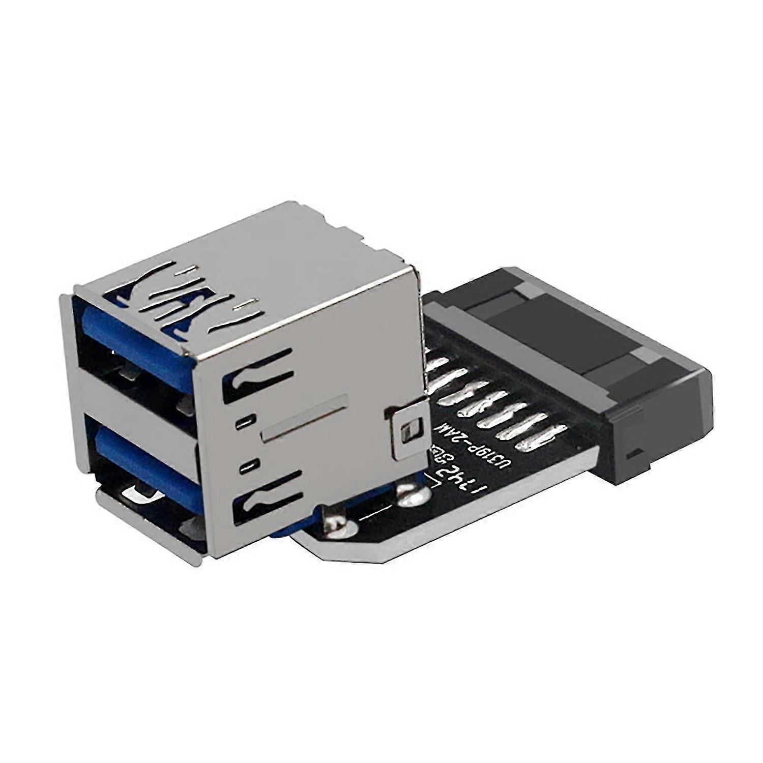 Motherboard Converter High-speed Stable Transmission Internal USB3.0 19/20 Pin to Dual USB3.0 Mini A