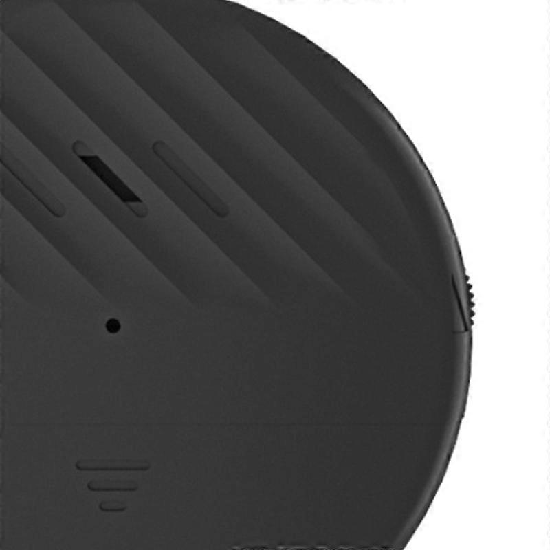 Window Alarm Sensor Durable ABS Adjustable Sensitivity Remote Battery Powered Glass Break Detector English Black