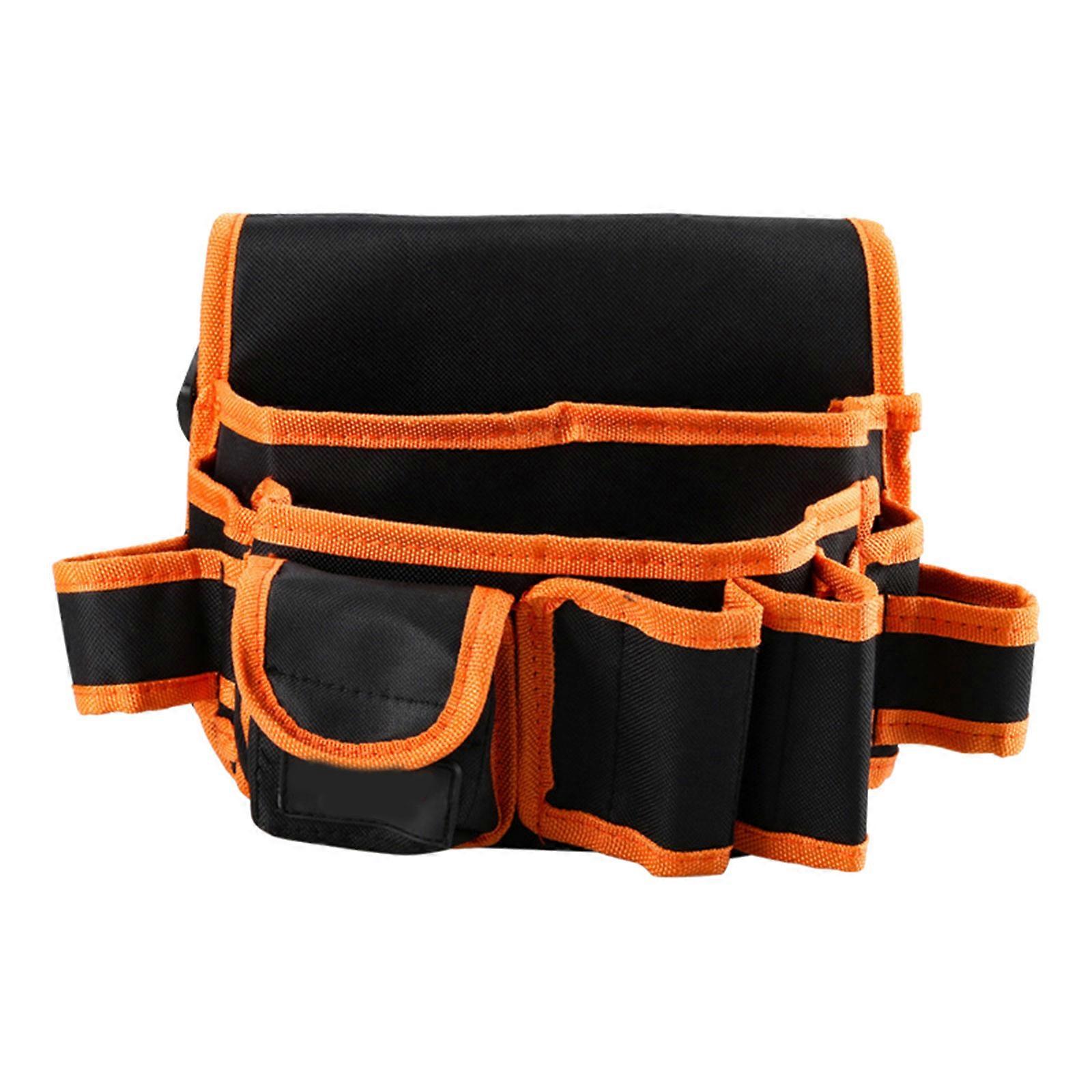 Tool Belt Pockets Tool Belts for Men Adjustable Tool Pouch Belt for Electrician Carpenter Work Apron Utility Belt