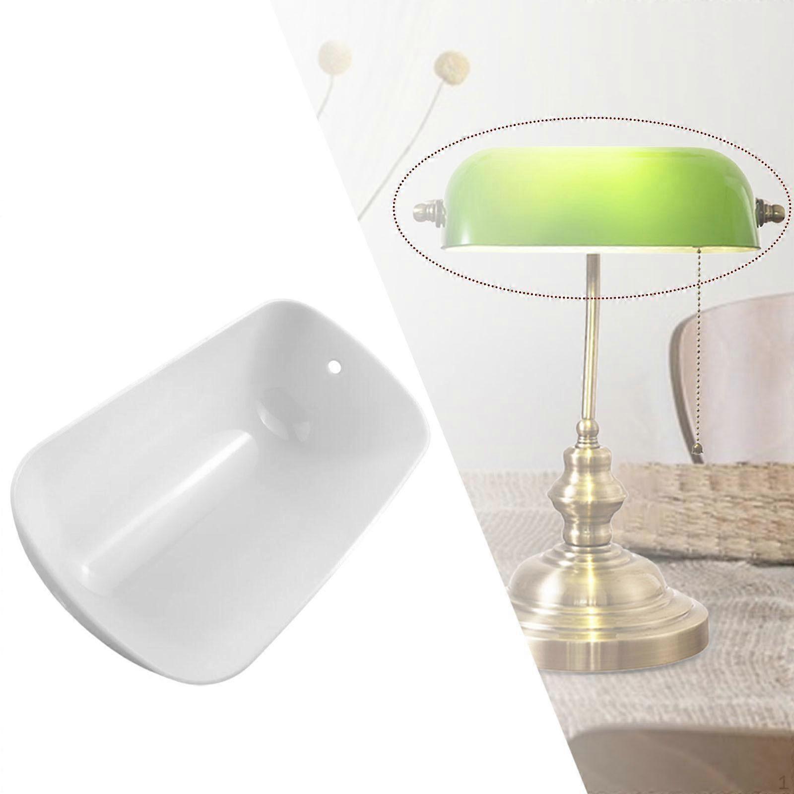 Traditional Bank Lampshade Light Shade Desktop Crafts Lighting Decorative Art Decor Retro Desk