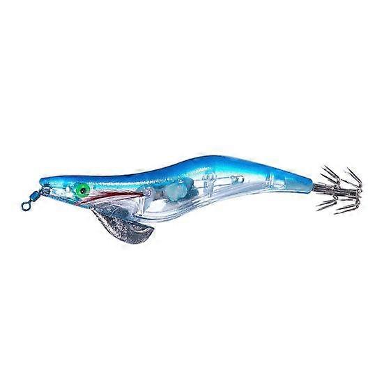 12.8cm/21g Professional Sharp Hook Glow Fake Shrimp Bait Easy Installation Fishing Lure Fishing Tool