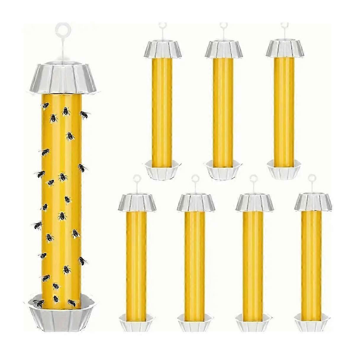 Fly Stick Sticky Fly Traps συμβατές με Indoors και Outdoor 10Pack Trap All Flies. Sticky Fly Traps συμβατές με Outd