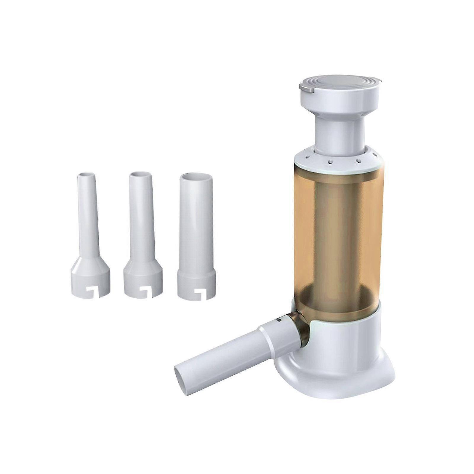 Manual Sausage Filler Maker Tool Homemade with 4 Stuffing Tubes for Home Use
