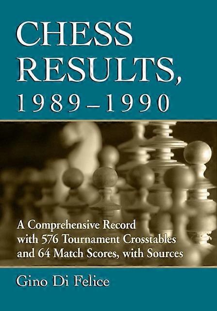 Chess Results 19891990 by Gino Di Felice Paperback