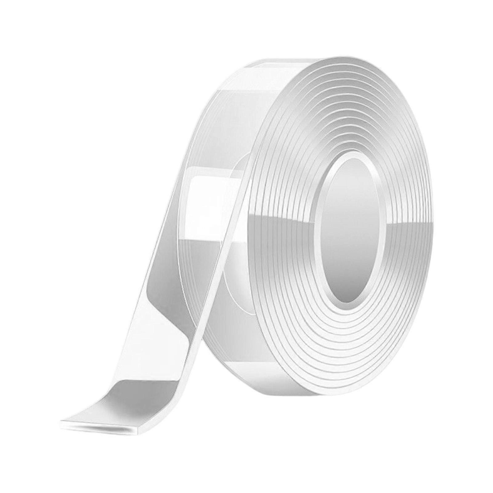 Double Sided Width 3cm Clear Nano Tapes for Blowing Bubble Pinch Toy Making