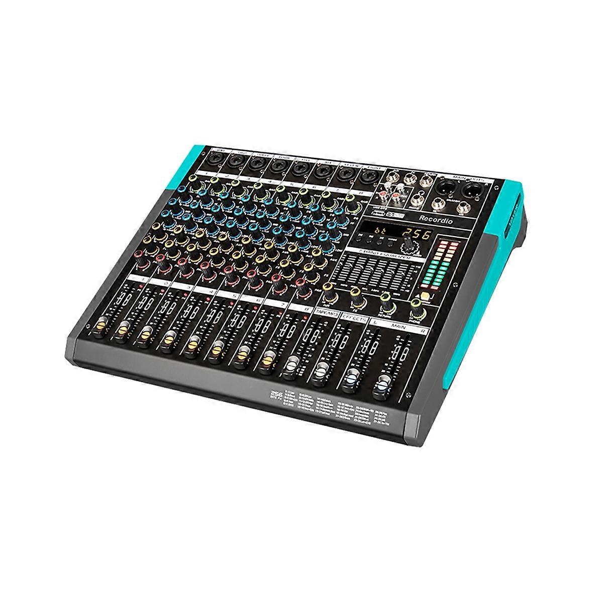 Professional Audio Mixer -PA8 Channel Sound Board Console Mixing