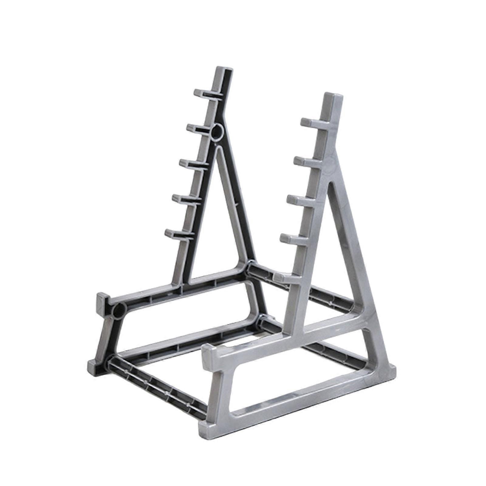 Barbell Themed Pen Display Stand Paint Brush Holder Desk Pen Organizers Rack for Office Desktop Storage and Organization