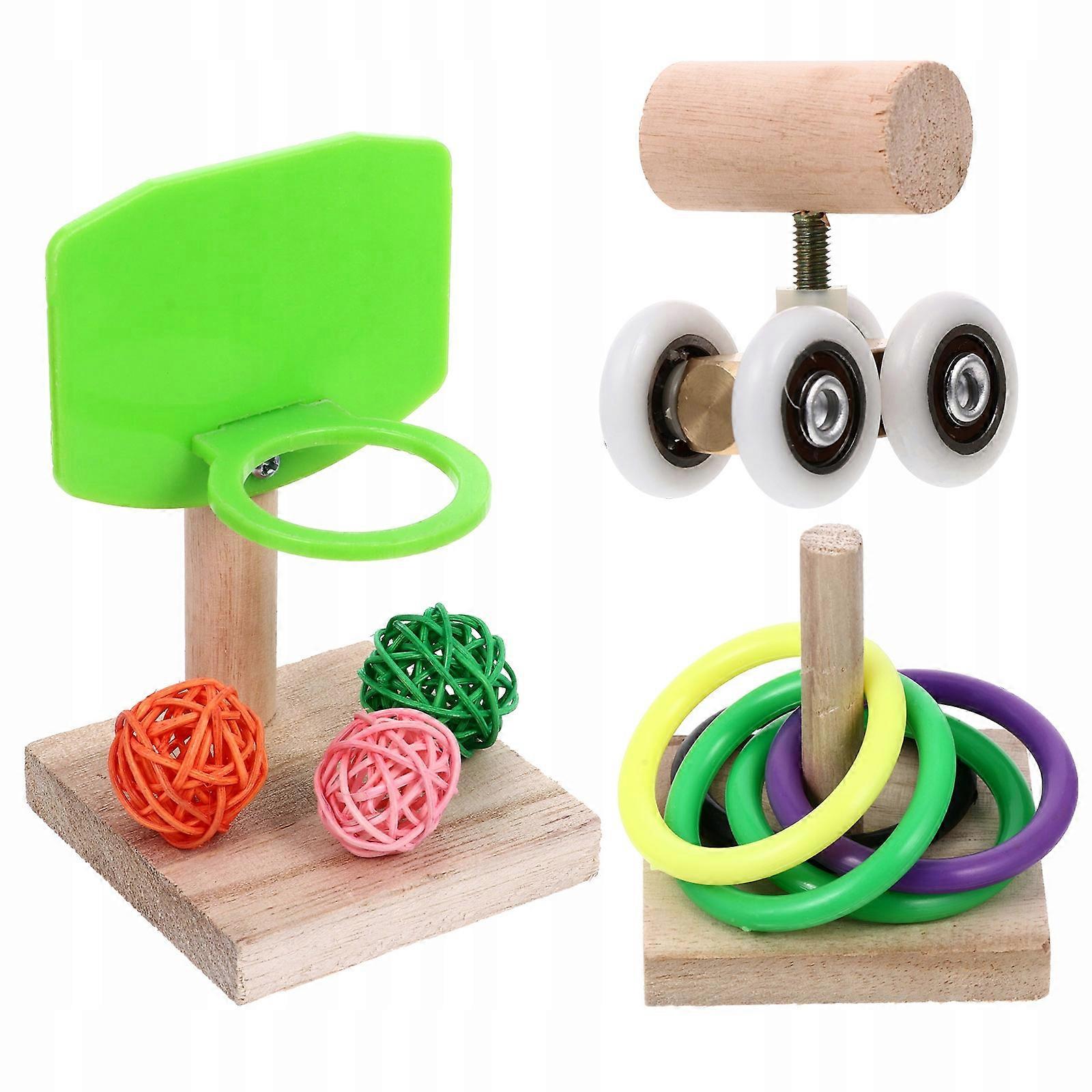 Jouet interactif perroquet Jouets d’oiseau moyens