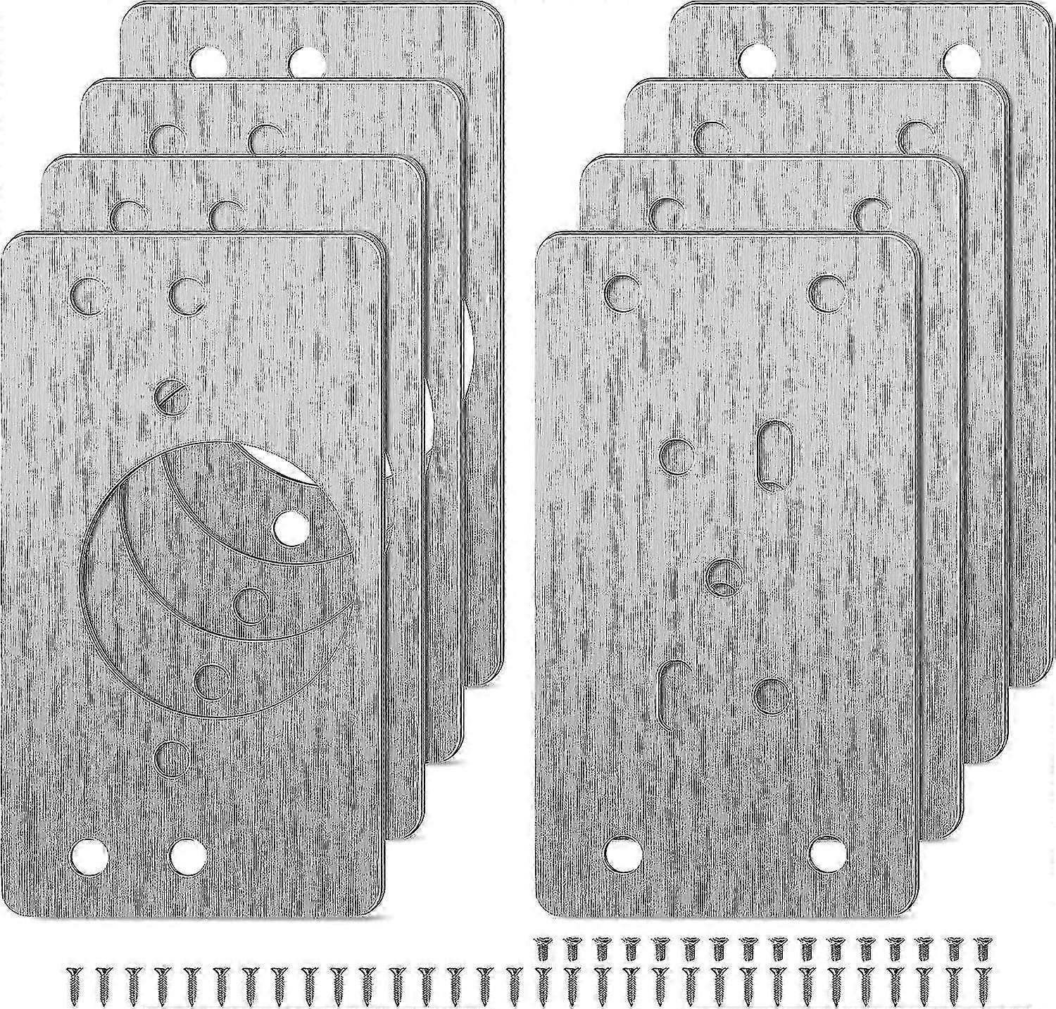 8-pack Hinge Repair Plate Hinge Repair Brackets