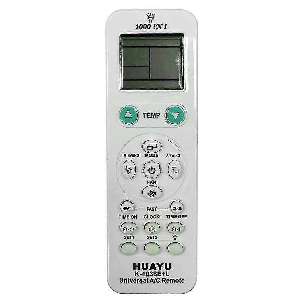 K-1038e+l Ac Lcd Conditioner Remote 1000 In 1