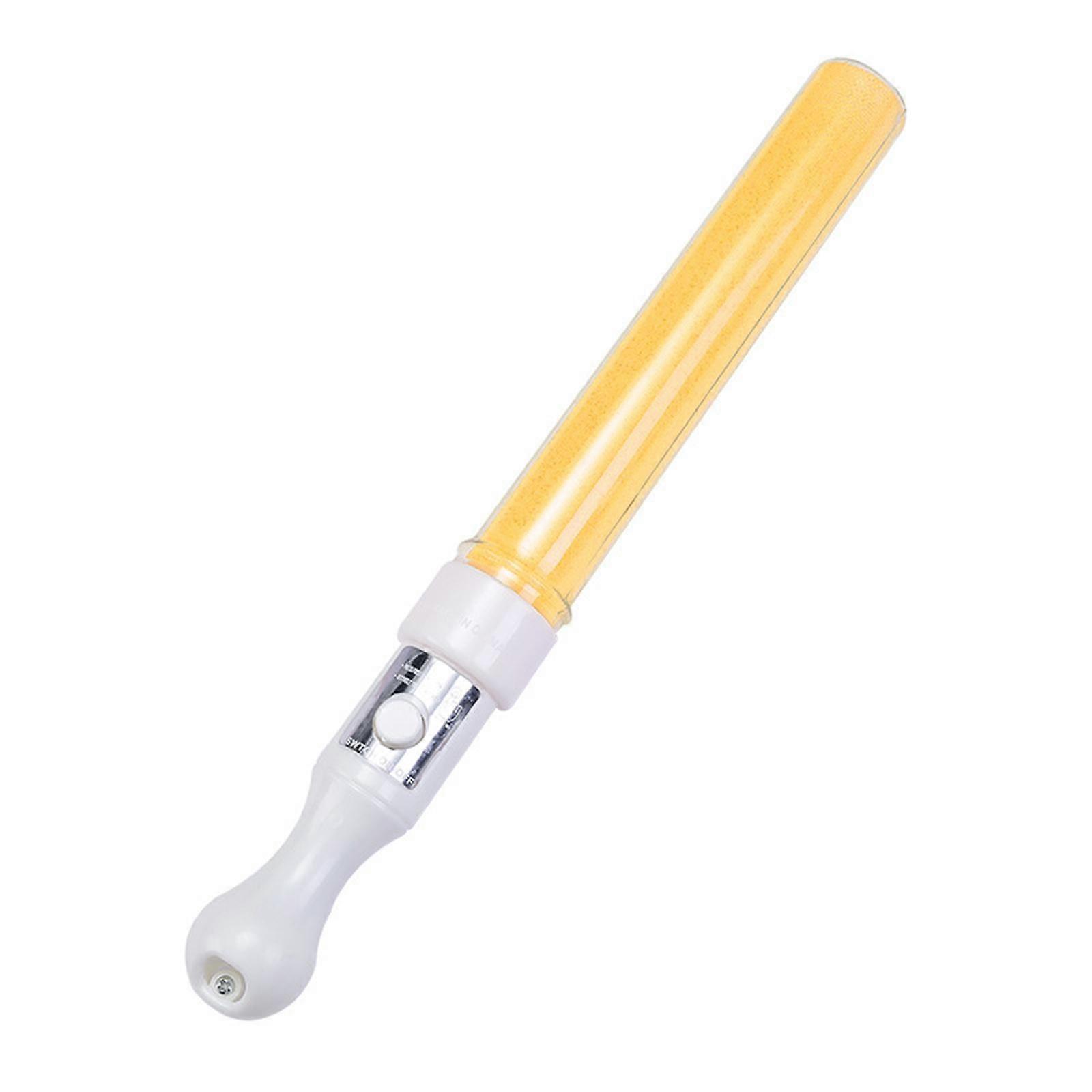 LED Flashing Light 3 Modes Glow Sticks LED Party Flashing Wand for Birthday Christmas Party Favor Battery Powered Yellow