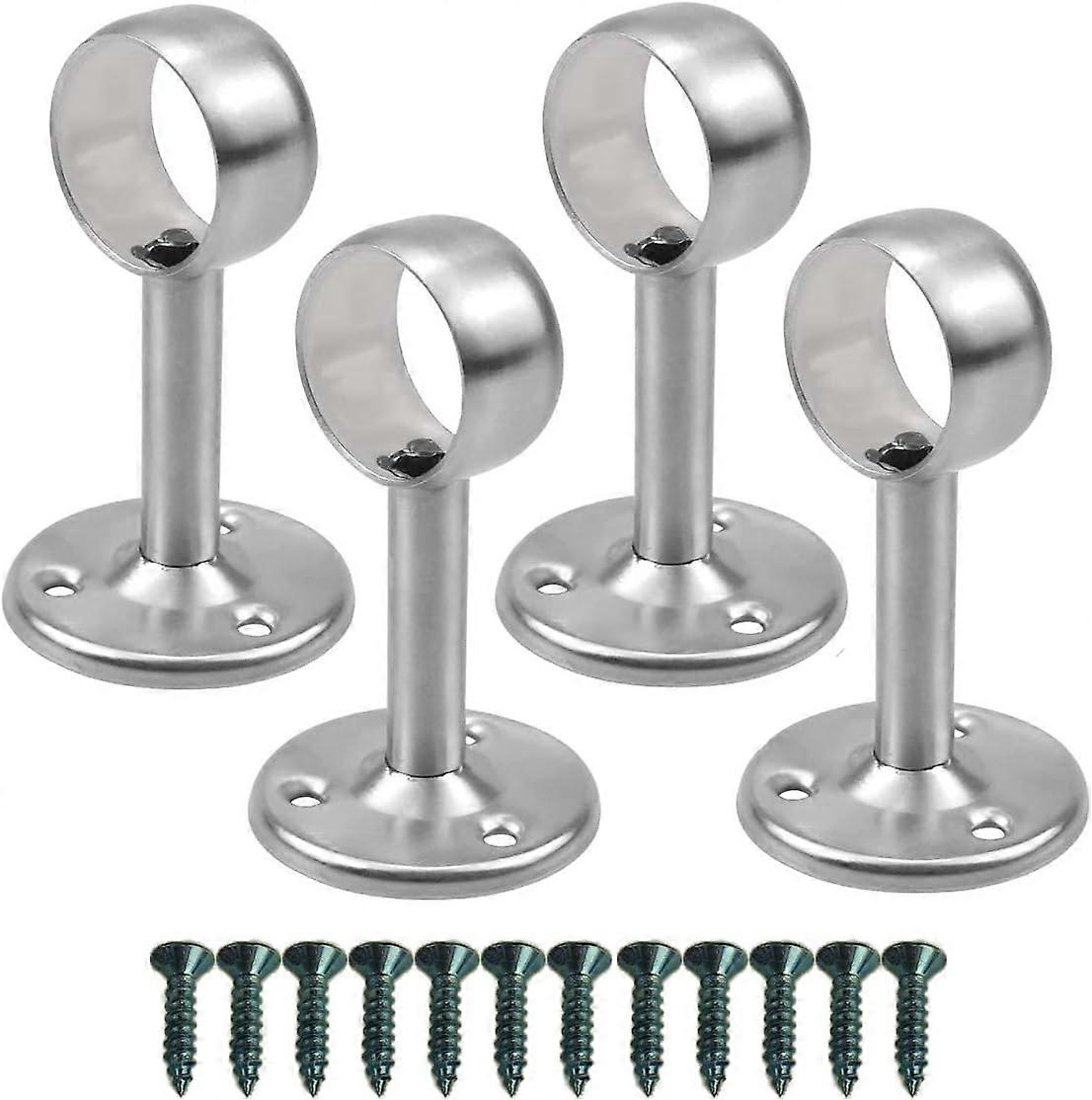 Curtain Support, Heavy Duty Ceiling Mount Bracket, Triangle Design, Wall Or Ceiling