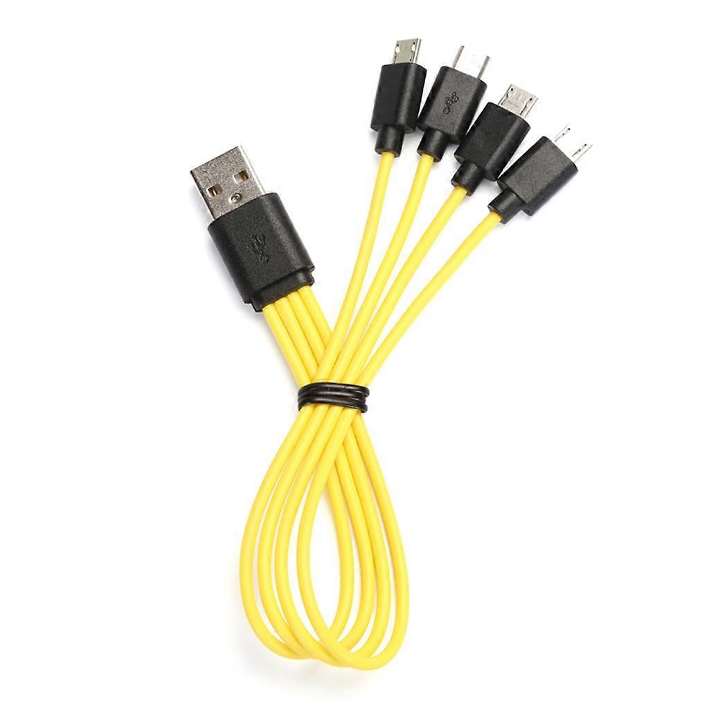 USB to Micro USB 2 in 1 Splitter Charging Cable Mobile Phone Charger Adapter Universal Fit for Phone and More Device