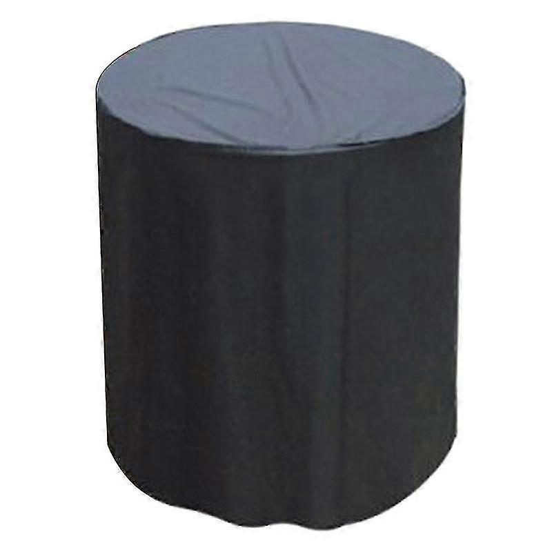 Adjustable Waterproof Dust-proof BBQ Cover with Windproof Strap for Round Gas/Electric Grill